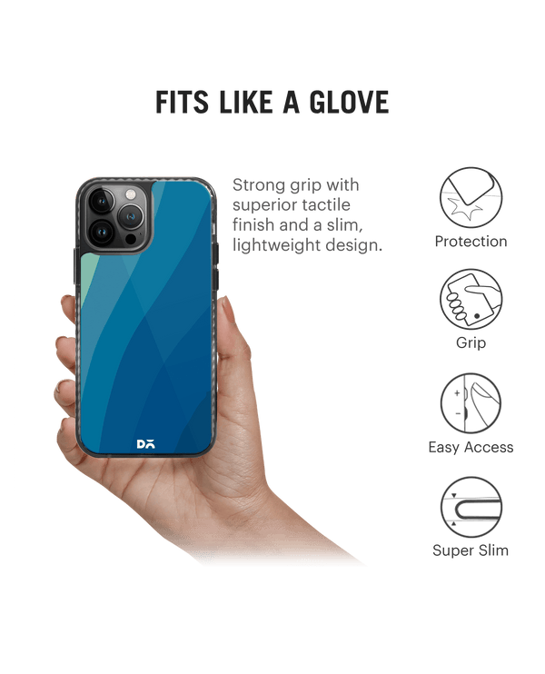 DailyObjects Sea Waves Stride 2.0 Case Cover For iPhone 13 Pro Max