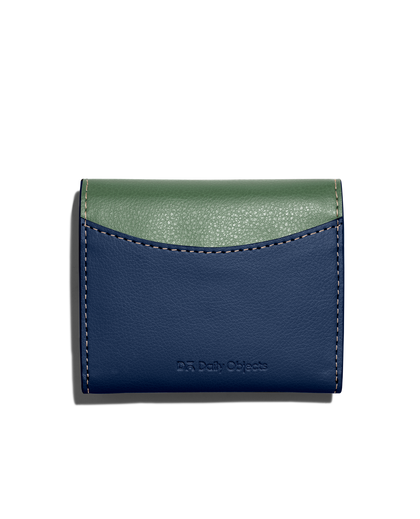 Space Blue Fliptop Cash & Card Wallet