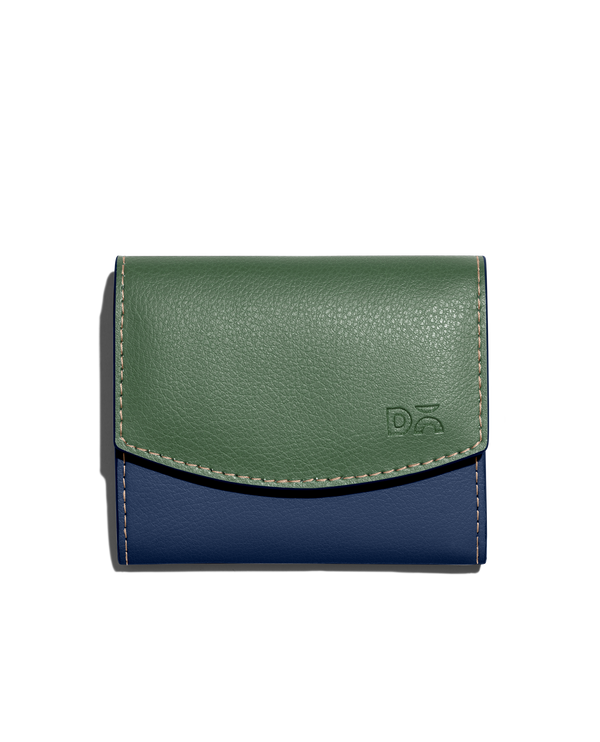 Space Blue Fliptop Cash & Card Wallet