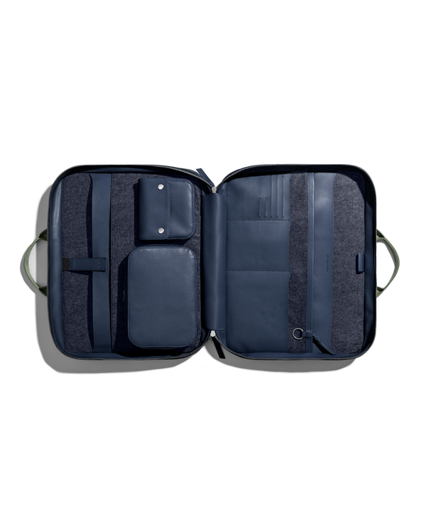 Space Blue Urban Classic Briefcase Bag