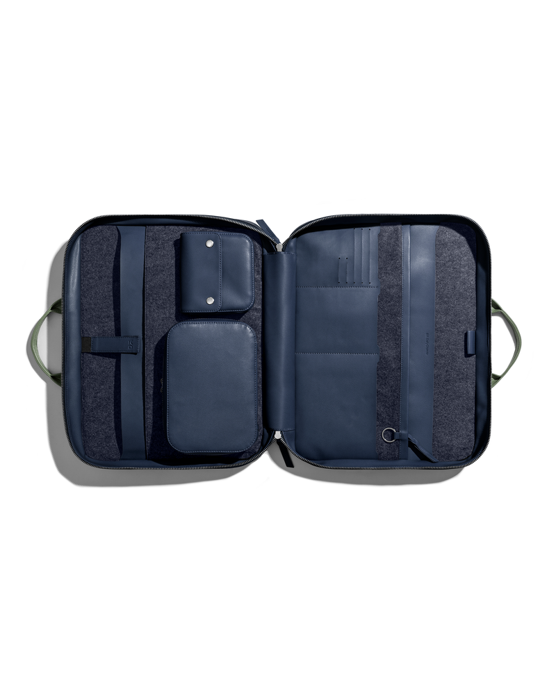 Space Blue Urban Classic Briefcase Bag