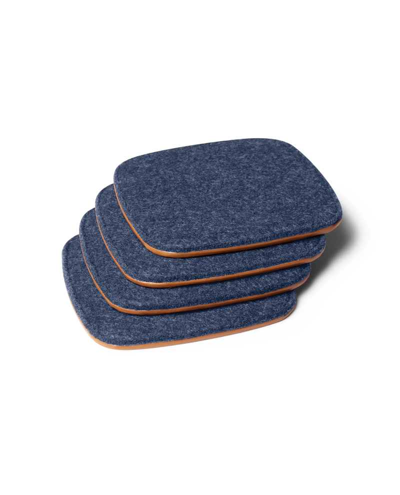 Squircle Felt Coaster Set