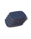 Squircle Felt Coaster Set