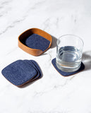 Squircle Felt Coaster Set