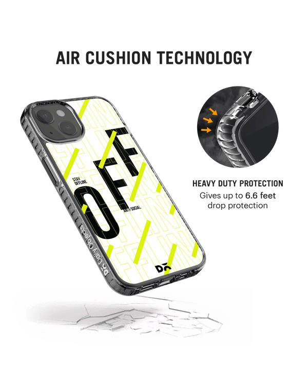 DailyObjects Stay Offline Stride 2.0 Phone Case Cover For iPhone 14