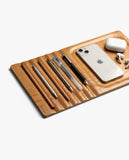 Striate Wooden Tray