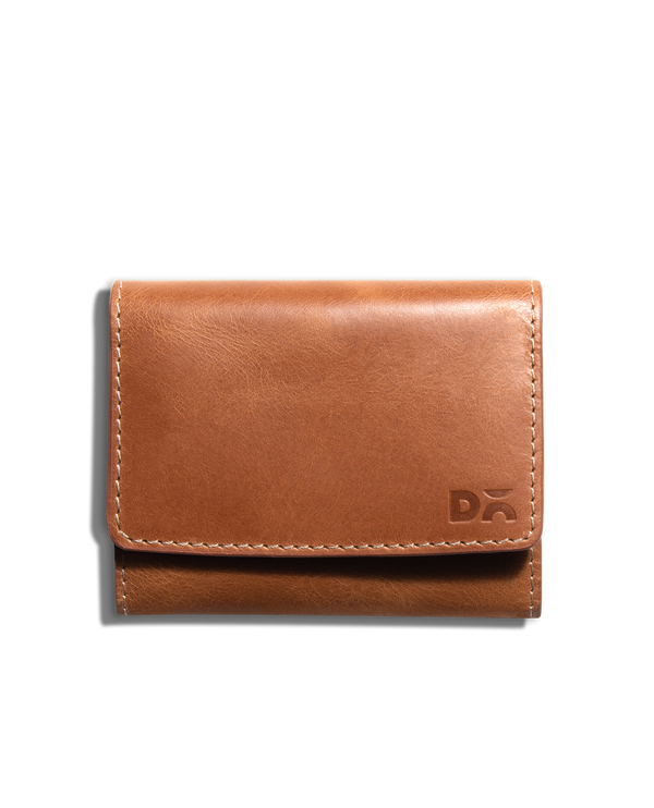 Fliptop Leather Cash & Card Wallet