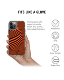 DailyObjects Tangerine Waves Stride 2.0 Case Cover For iPhone 12 Pro Max