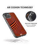 DailyObjects Tangerine Waves Stride 2.0 Phone Case Cover For iPhone 14