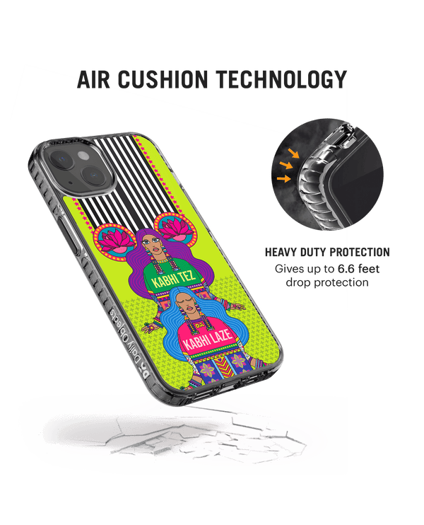 DailyObjects Tezy Lazy Stride 2.0 Case Cover For iPhone 13