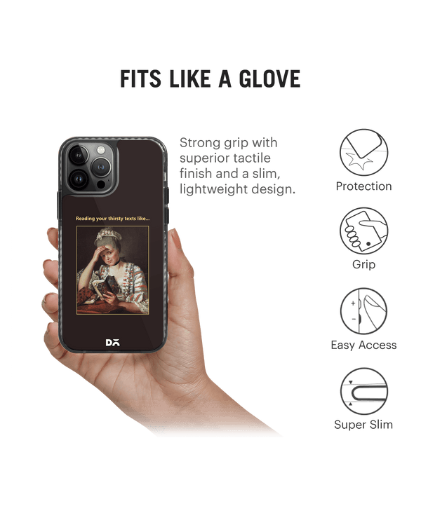 Thirsty Text Stride 2.0 Phone Case Cover For iPhone 14 Pro Max