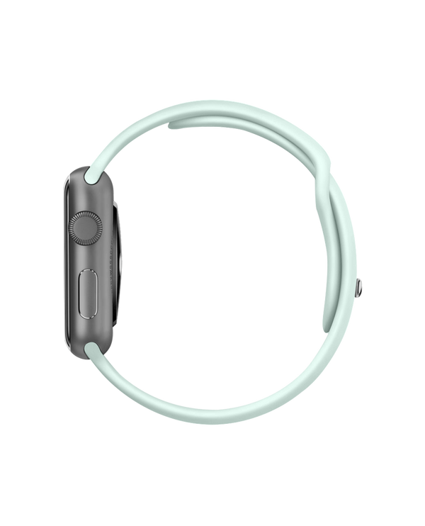 Turquoise Silicone Apple WatchBand