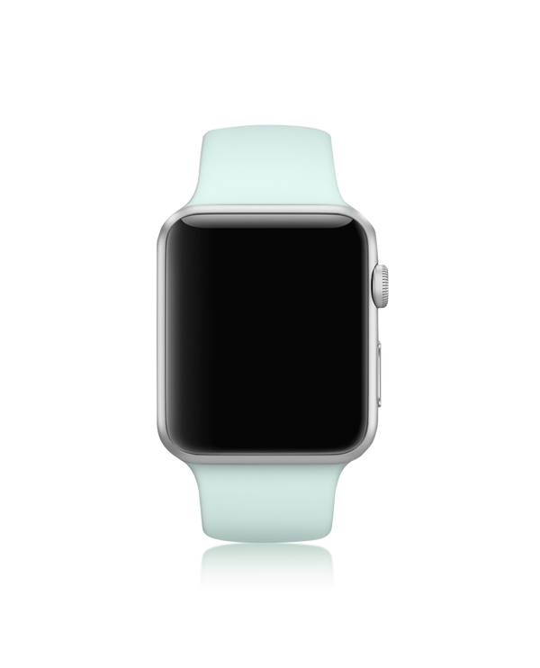 Turquoise Silicone Apple WatchBand