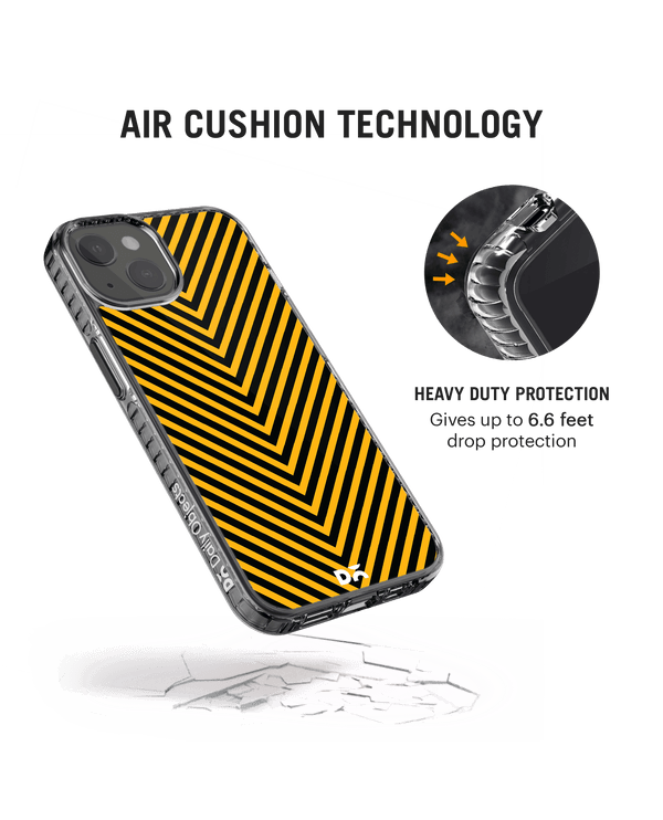 DailyObjects V Ochre Stride 2.0 Phone Case Cover For iPhone 14