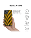 DailyObjects V Ochre Stride 2.0 Phone Case Cover For iPhone 14