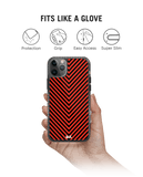 DailyObjects V Red Stride 2.0 Case Cover For iPhone 11 Pro
