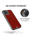 DailyObjects V Red Stride 2.0 Case Cover For iPhone 12 Pro Max