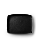 Valet Vegan Leather Tray (Black)