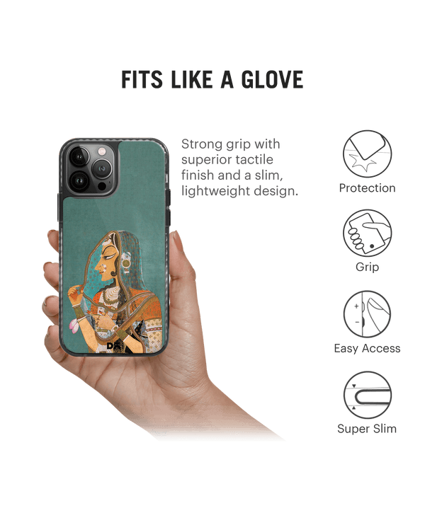 DailyObjects Vieled Woman Stride 2.0 Case Cover For iPhone 13 Pro