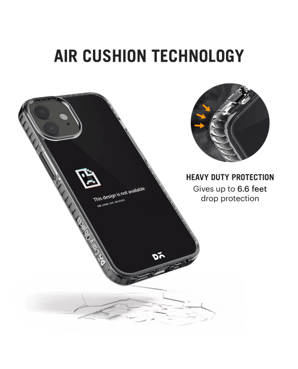 DailyObjects Wallpaper Unavailable Stride 2.0 Case Cover For iPhone 12