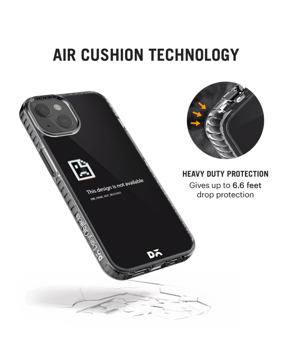 DailyObjects Wallpaper Unavailable Stride 2.0 Phone Case Cover For iPhone 14 Plus