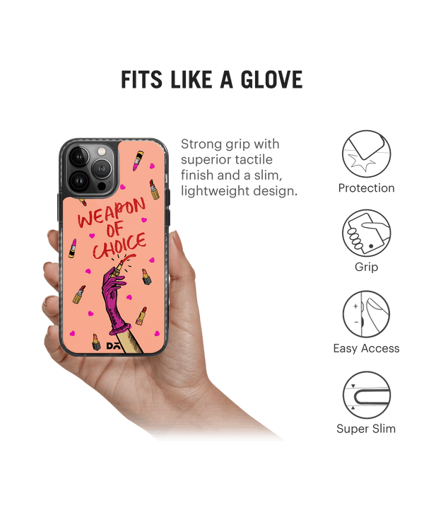 DailyObjects Weapon of Choice Stride 2.0 Case Cover For iPhone 13 Pro