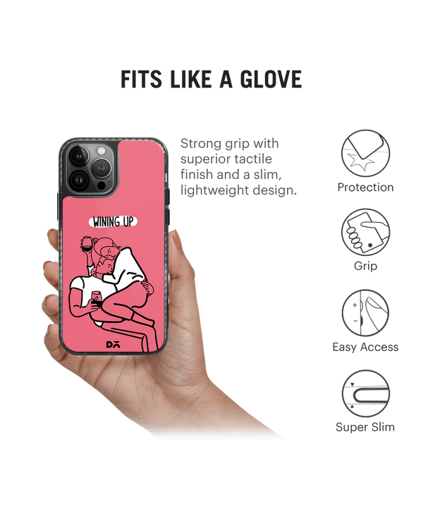 DailyObjects Wining Up Stride 2.0 Case Cover For iPhone 13 Pro