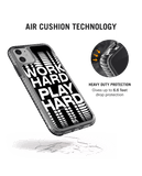 DailyObjects Work Hard Stride 2.0 Case Cover For iPhone 11