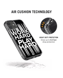 DailyObjects Work Hard Stride 2.0 Case Cover For iPhone 12