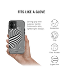 DailyObjects Zebra Waves Stride 2.0 Case Cover For iPhone 12