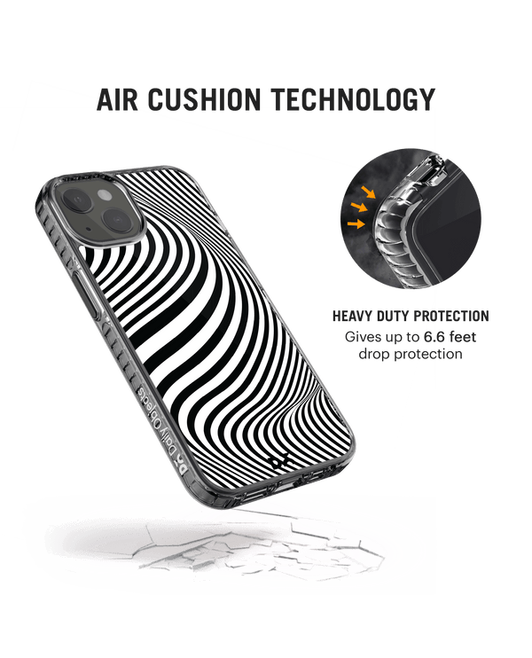 DailyObjects Zebra Waves Stride 2.0 Phone Case Cover For iPhone 14