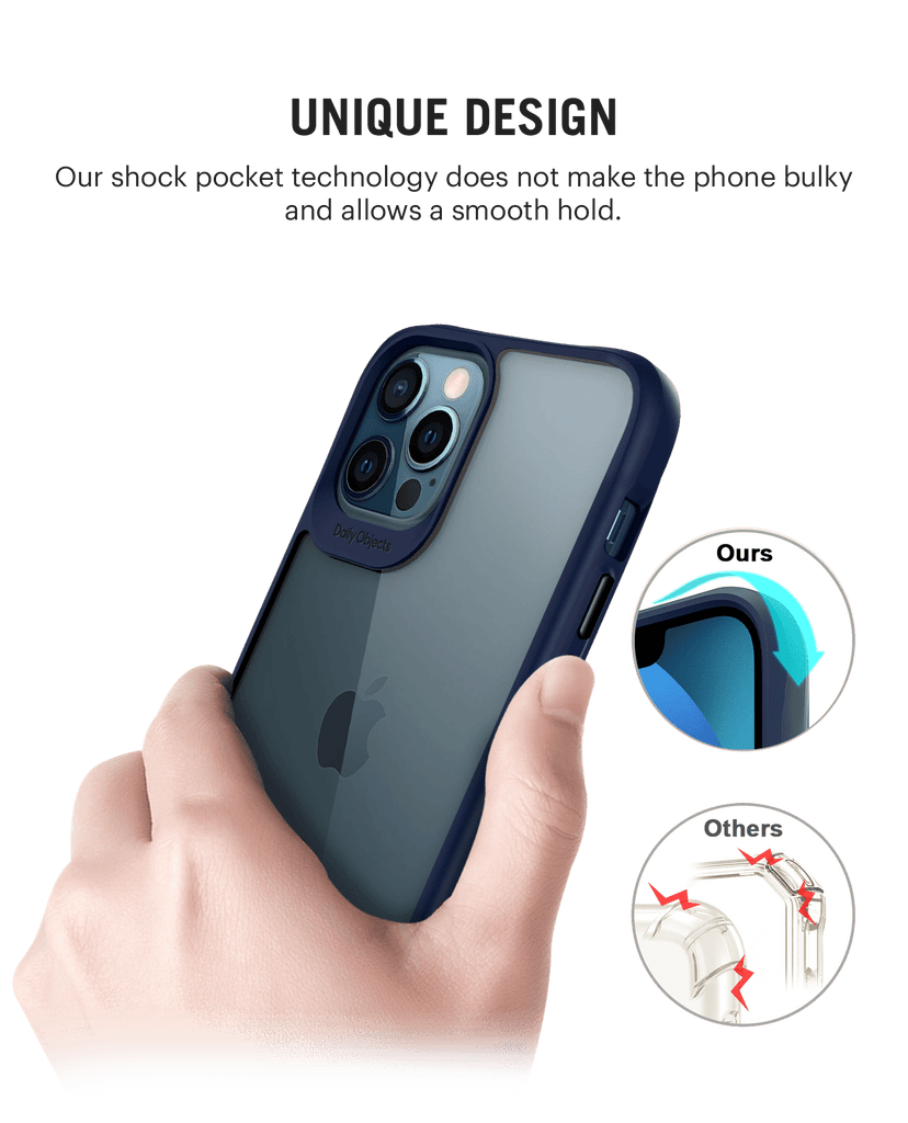 DailyObjects Day Dreamer Blue Hybrid Clear Case Cover For iPhone 12 Pro Max