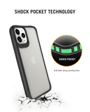 DailyObjects Tally Black Hybrid Clear Case Cover For iPhone 11 Pro Max