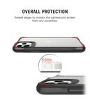 DailyObjects Tally Black Hybrid Clear Case Cover For iPhone 11 Pro Max