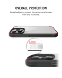 Current Mood Black Hybrid Clear Phone Case Cover For iPhone 14 Pro
