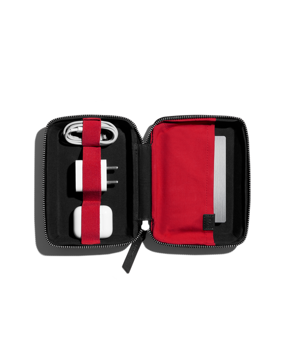 Marshal Tech Kit Organiser - Leatherite - Black